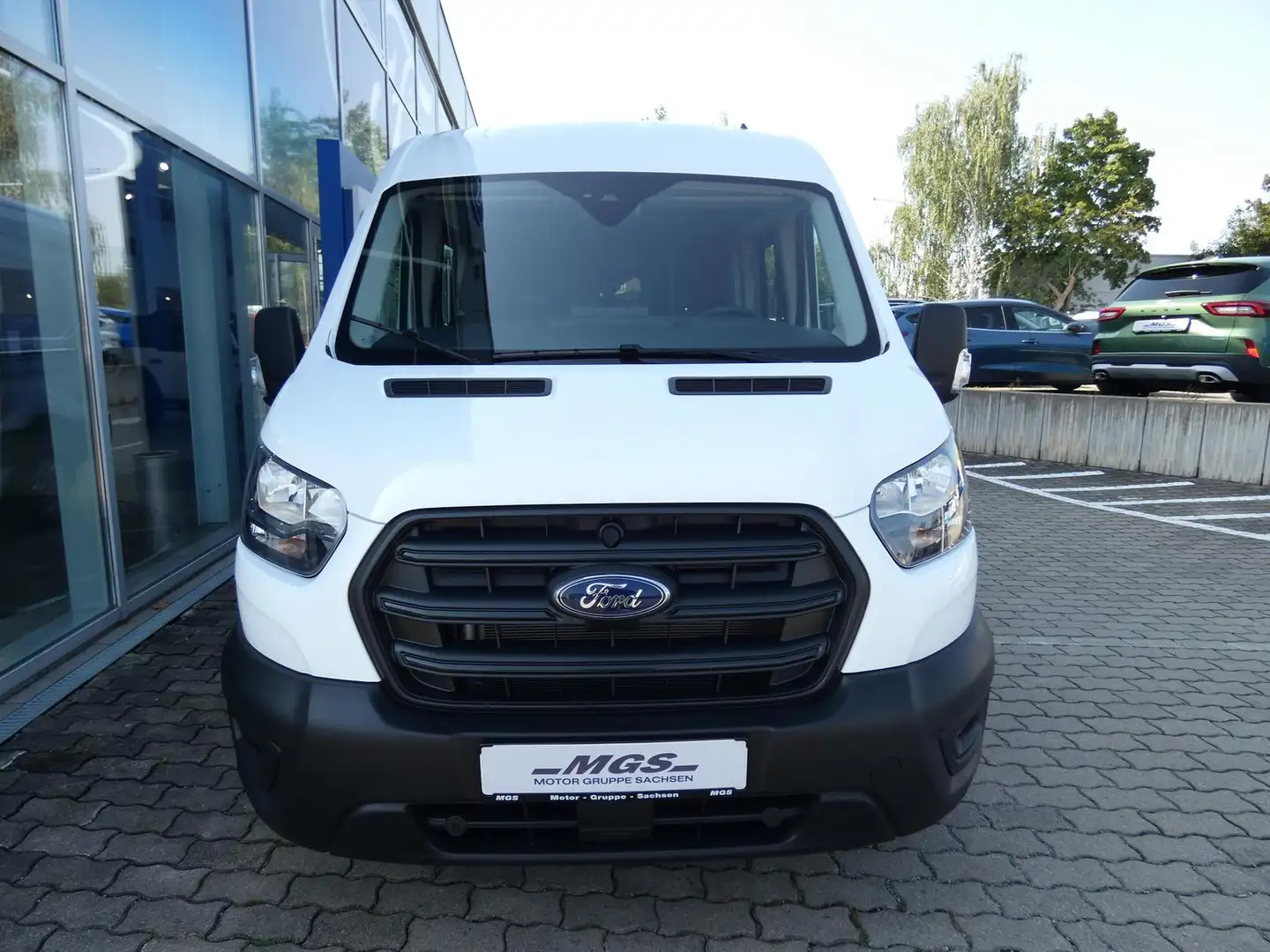 Ford Transit Kasten Doppelkabine Trend 350L3 #NAVI #AHZ Weiß - 2