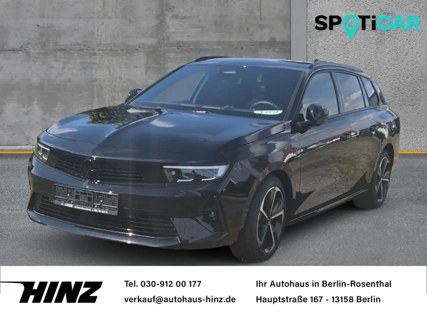 Opel Astra L GS Sports Tourer Mild-Hybrid 1.2 Turbo,LED,Navi, Schwarz - 1