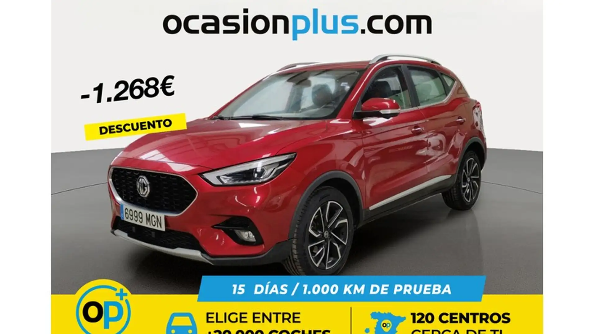 MG ZS 1.0 T-GDI Luxury 82kW Rouge - 1