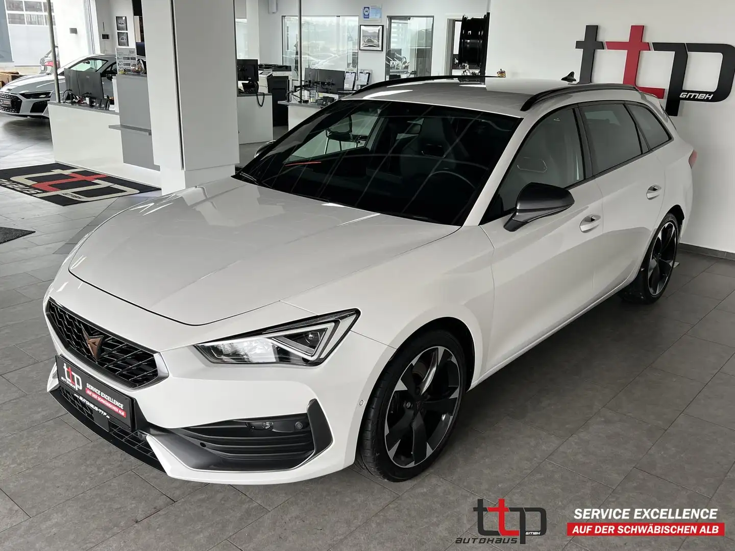 CUPRA Leon ST 2.0 TSI R.Kamera Keyless AndroidAuto Weiß - 1