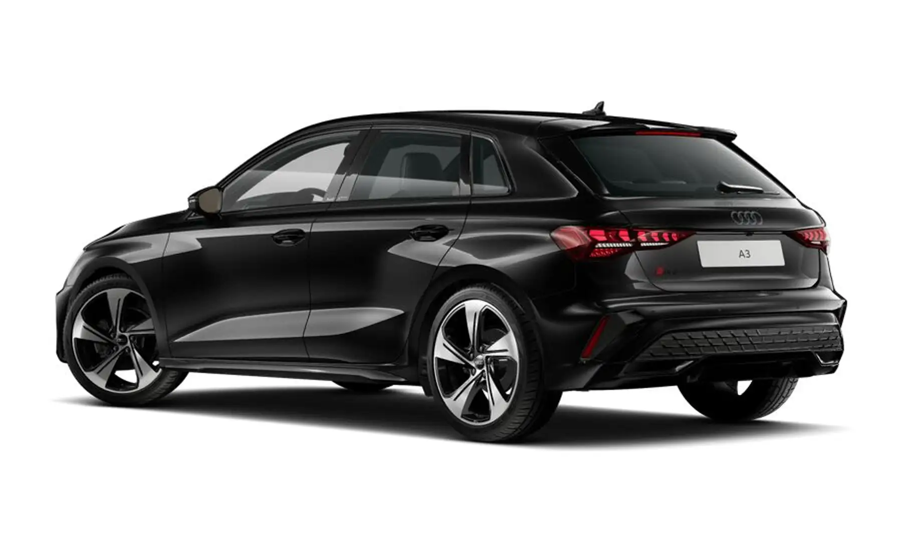 Audi A3 Sportback 35 TDI S line S tronic Schwarz - 2