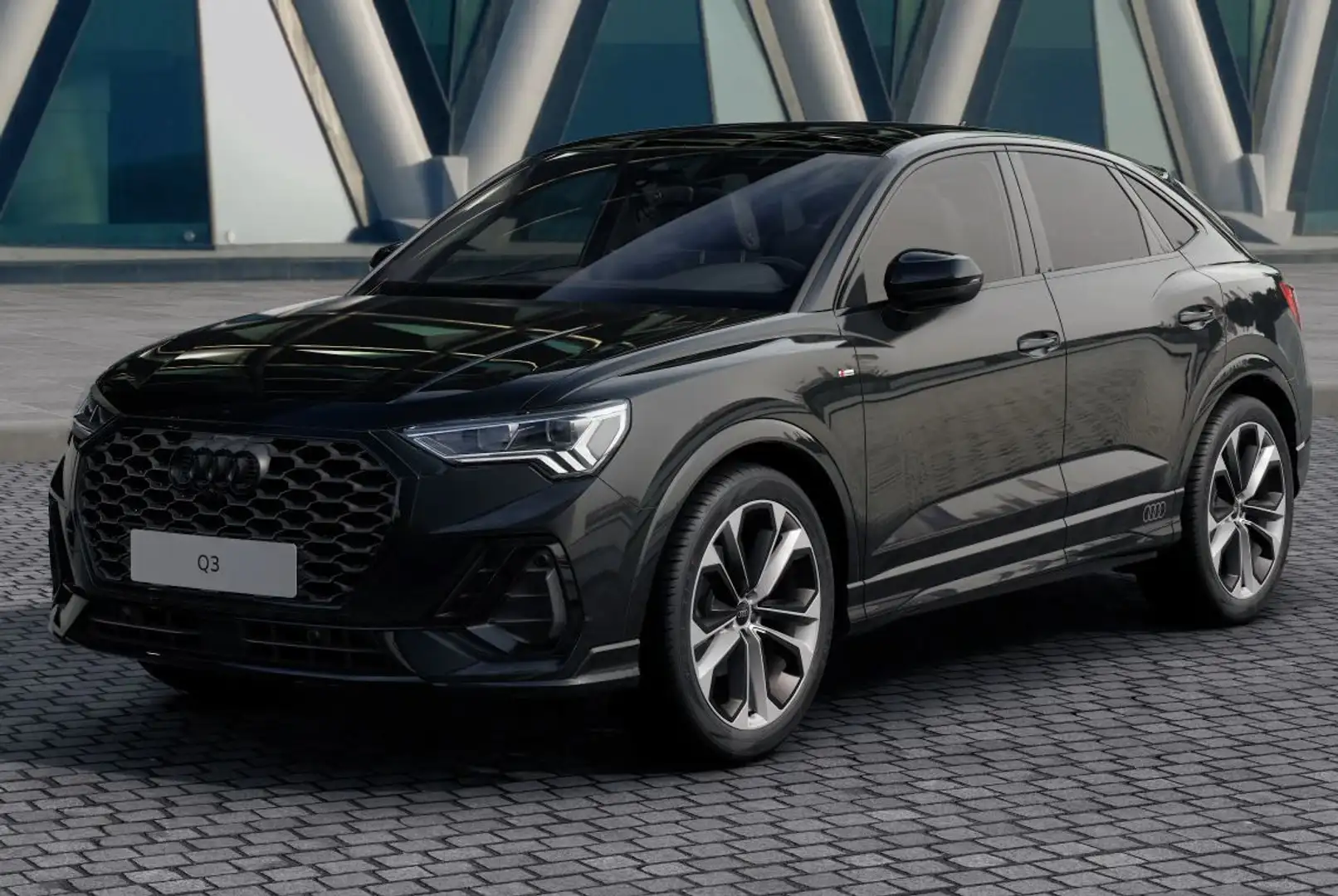 Audi Q3 Sportback 35TFSI S LINE PANO SONOS STANDHZ VC Schwarz - 2