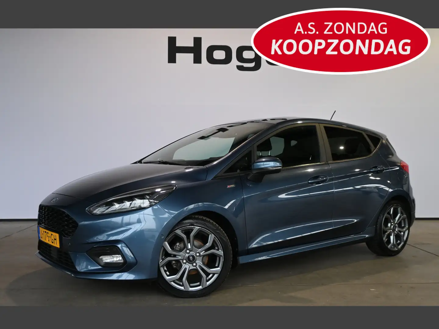Ford Fiesta 1.0 EcoBoost ST-Line X Led Navigatie Stuur/Stoelve Bleu - 1