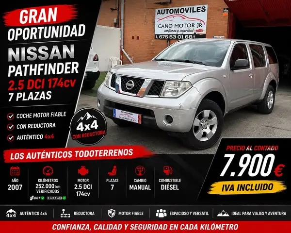 Nissan Pathfinder 2.5 dCi (174CV) XE, 7 plazas