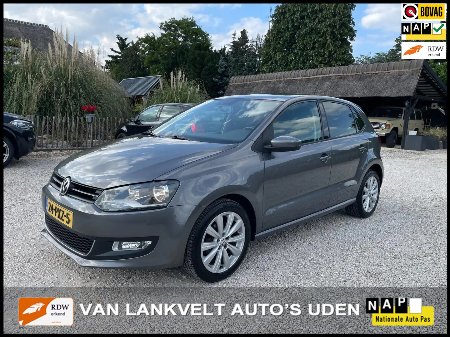 Volkswagen Polo 1.2 TSI Highline airco, cruise Gris - 1