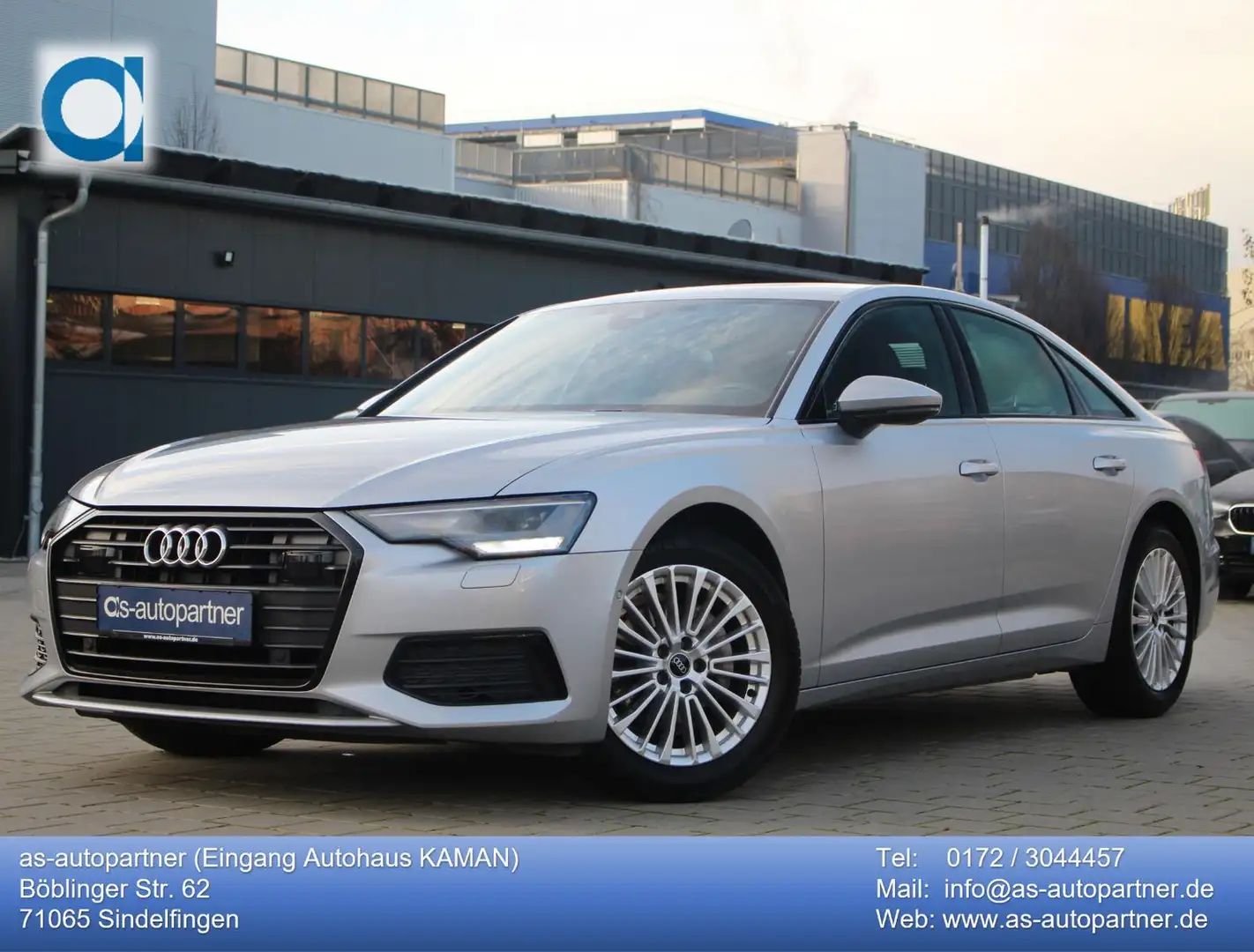 Audi A6 Lim 40 TDI design *LEDER-ASSIST-BUSINESS-18Z* Silber - 1