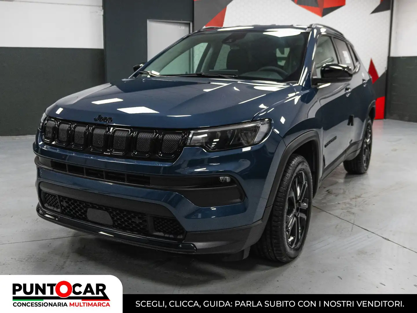 Jeep Compass 1.6 Multijet II 2WD Night Eagle PROMO FLEX Azul - 1