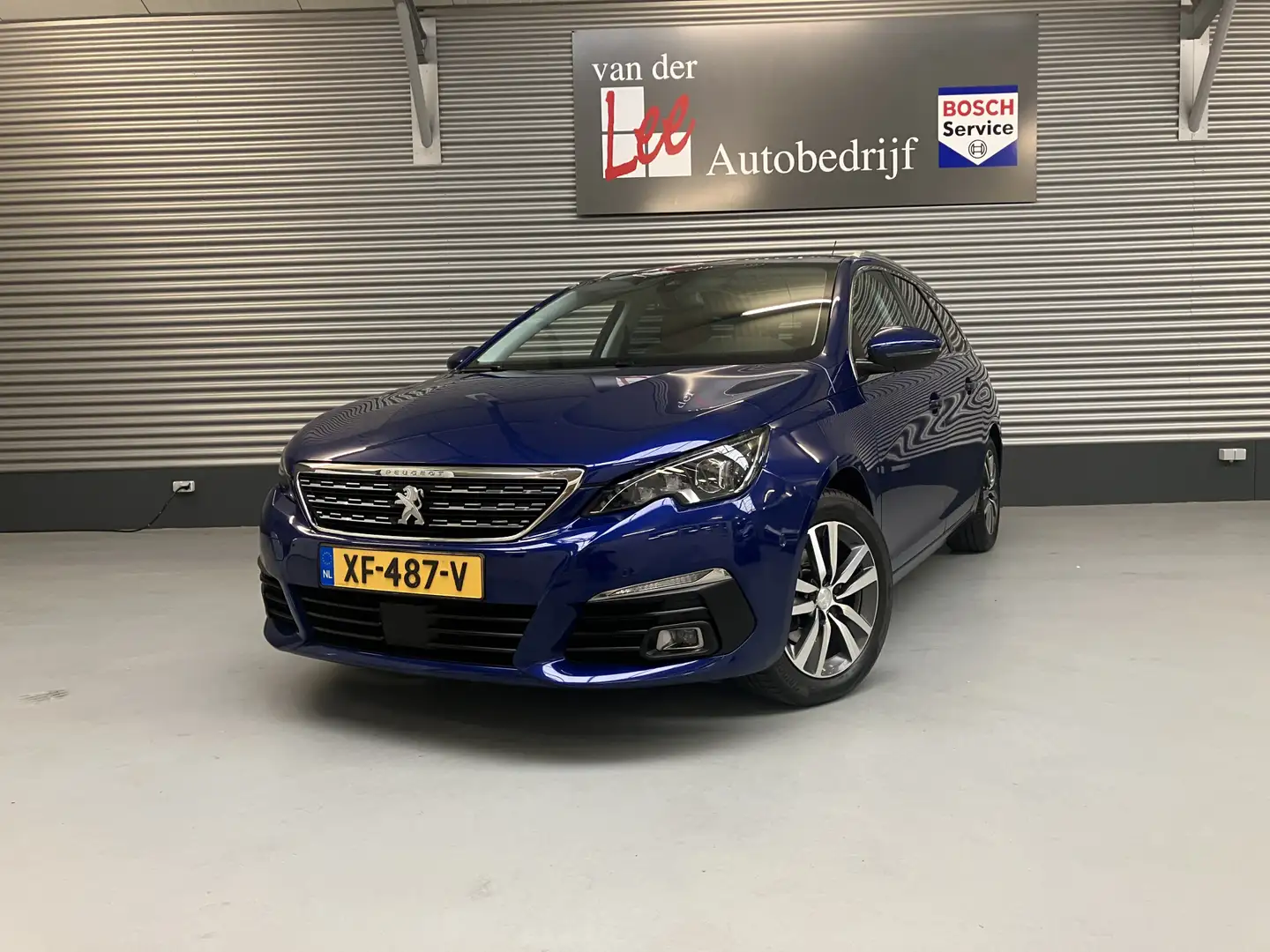 Peugeot 308 SW PREMIUM/PANO/XENON/LEER/BLIND SP/TREKH/ENZ 1.2 Blauw - 1