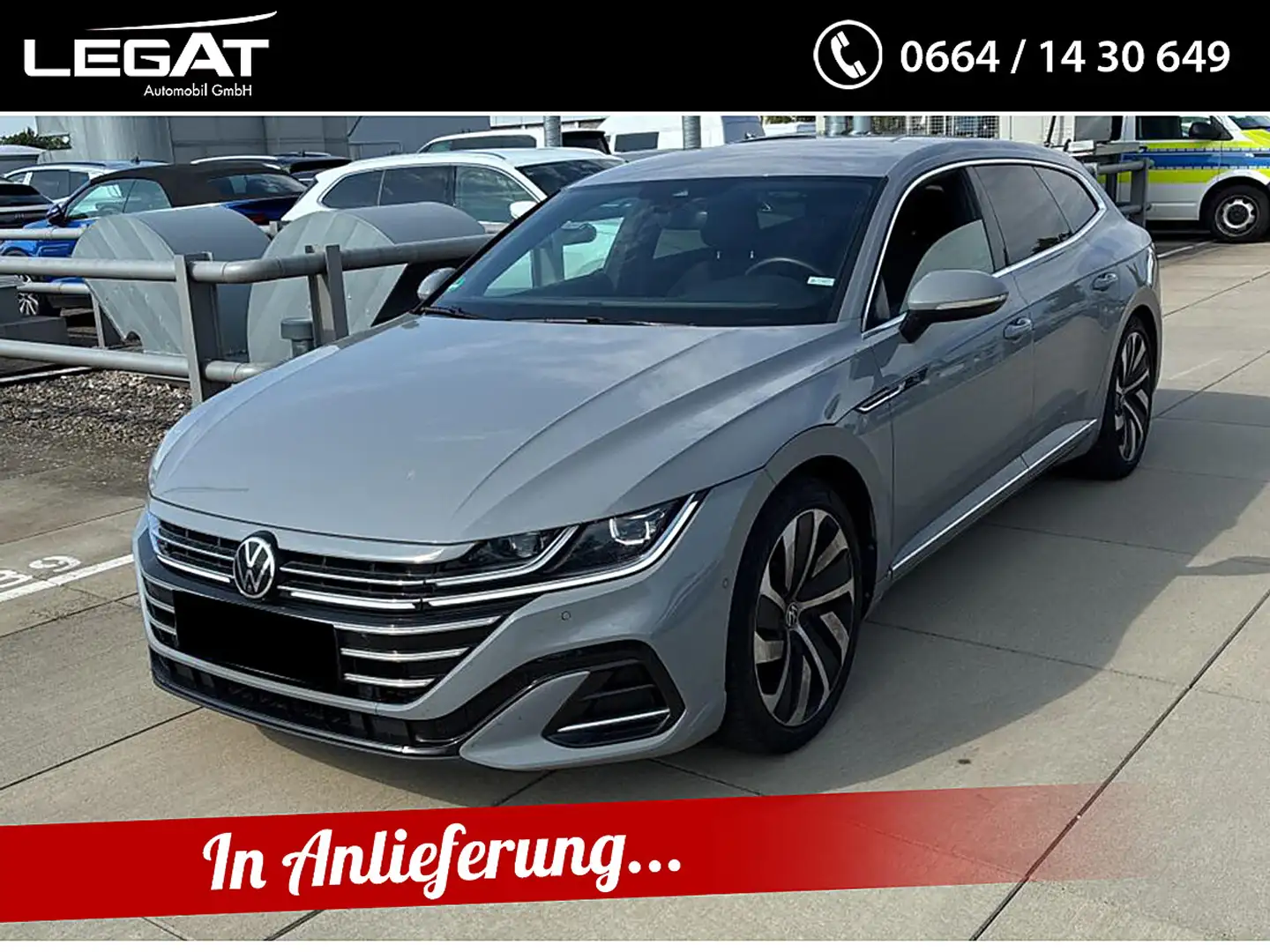 Volkswagen Arteon SB R-Line 2,0 TDI DSG *360°KAMERA*IQ-LIGHT*R-LI... Grau - 1