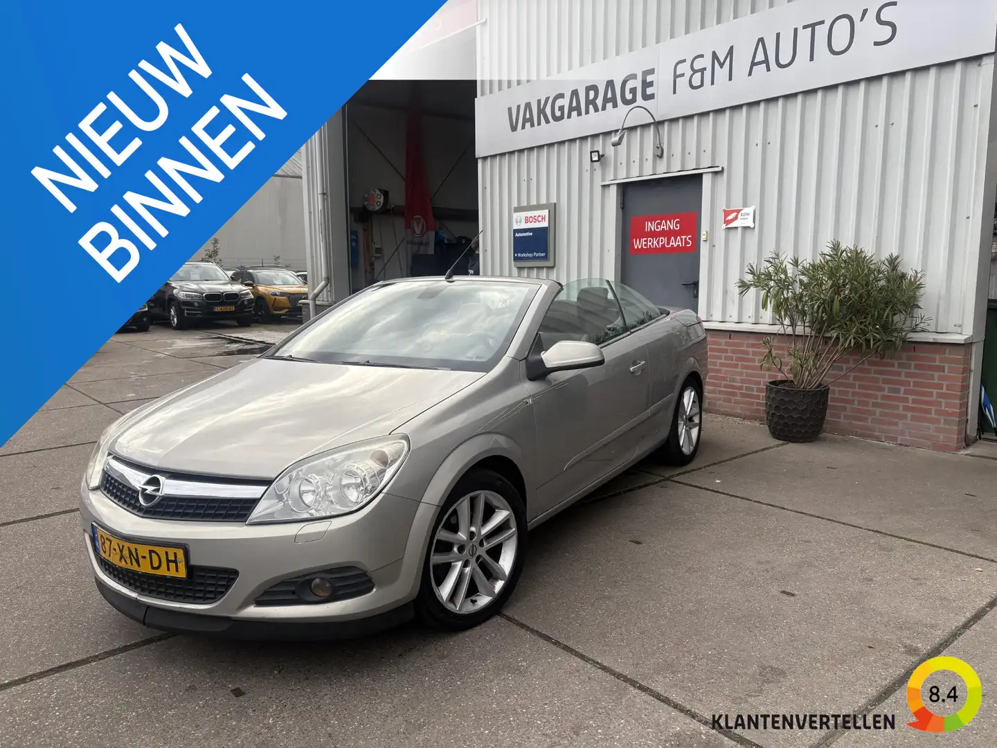 Opel Astra TwinTop 1.8 Temptation Gris - 1
