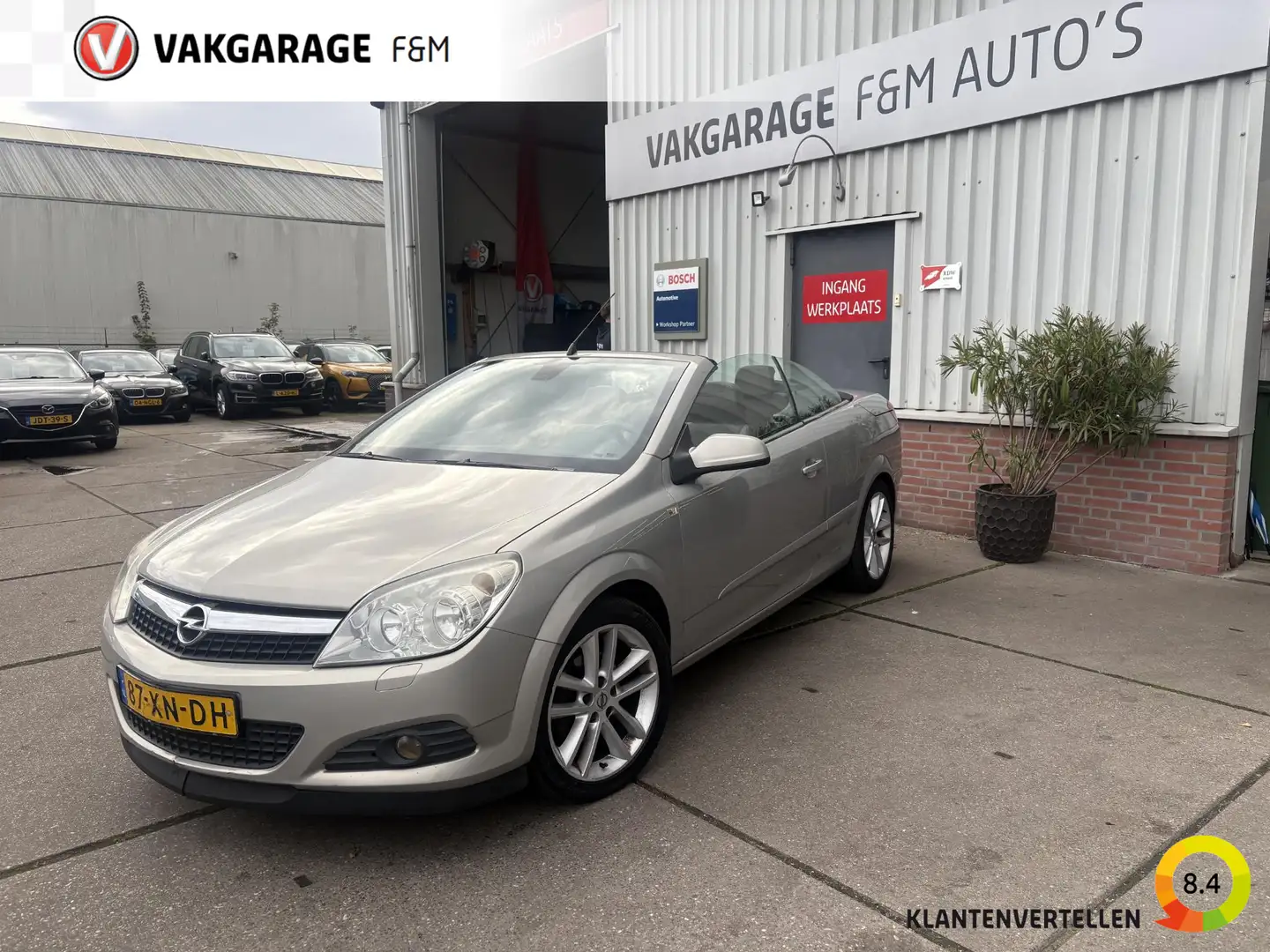 Opel Astra TwinTop 1.8 Temptation Gris - 1