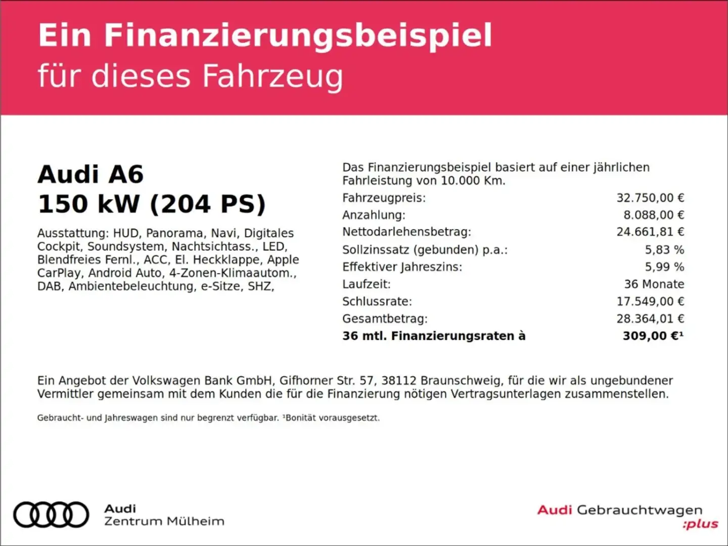 Audi A6 Avant 40 TDI quattro S-Line Pano Matrix LED Rückfa Azul - 2