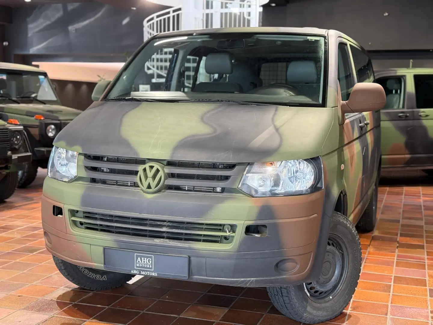 Volkswagen T5 Widder 4Motion kurz Seikel Rockton Bundeswehr Blau - 2