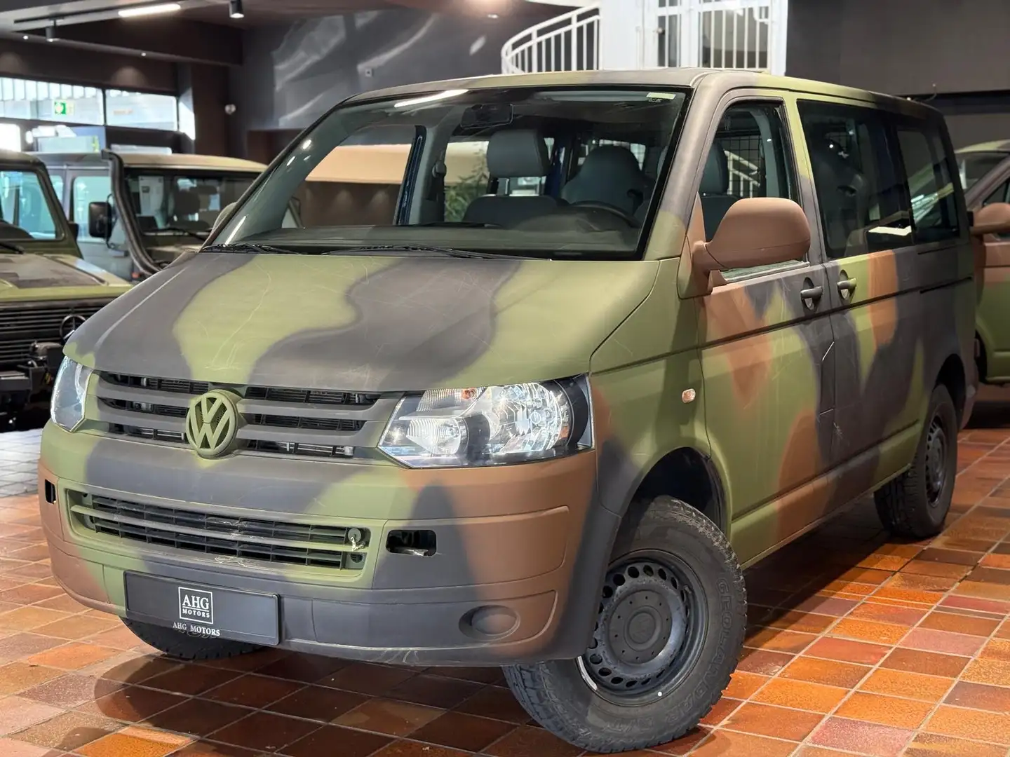 Volkswagen T5 Widder 4Motion kurz Seikel Rockton Bundeswehr Blau - 1