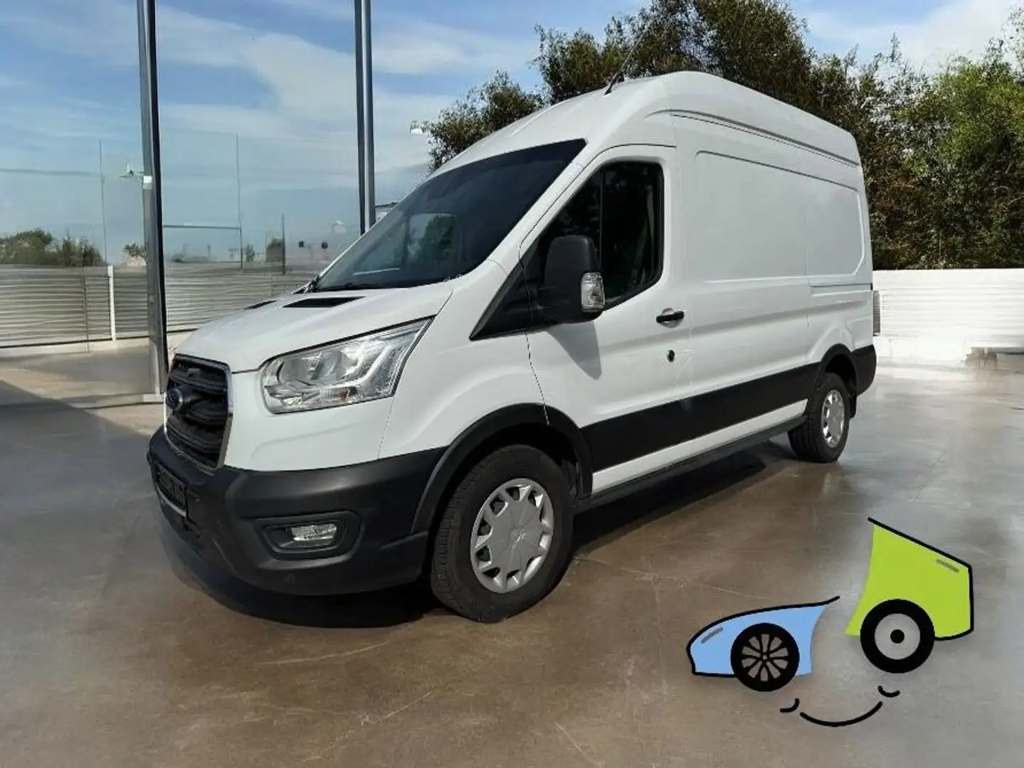 Ford Transit Kasten 350 L2H3/Fenster/Webasto/Kamera+ Blanc - 1