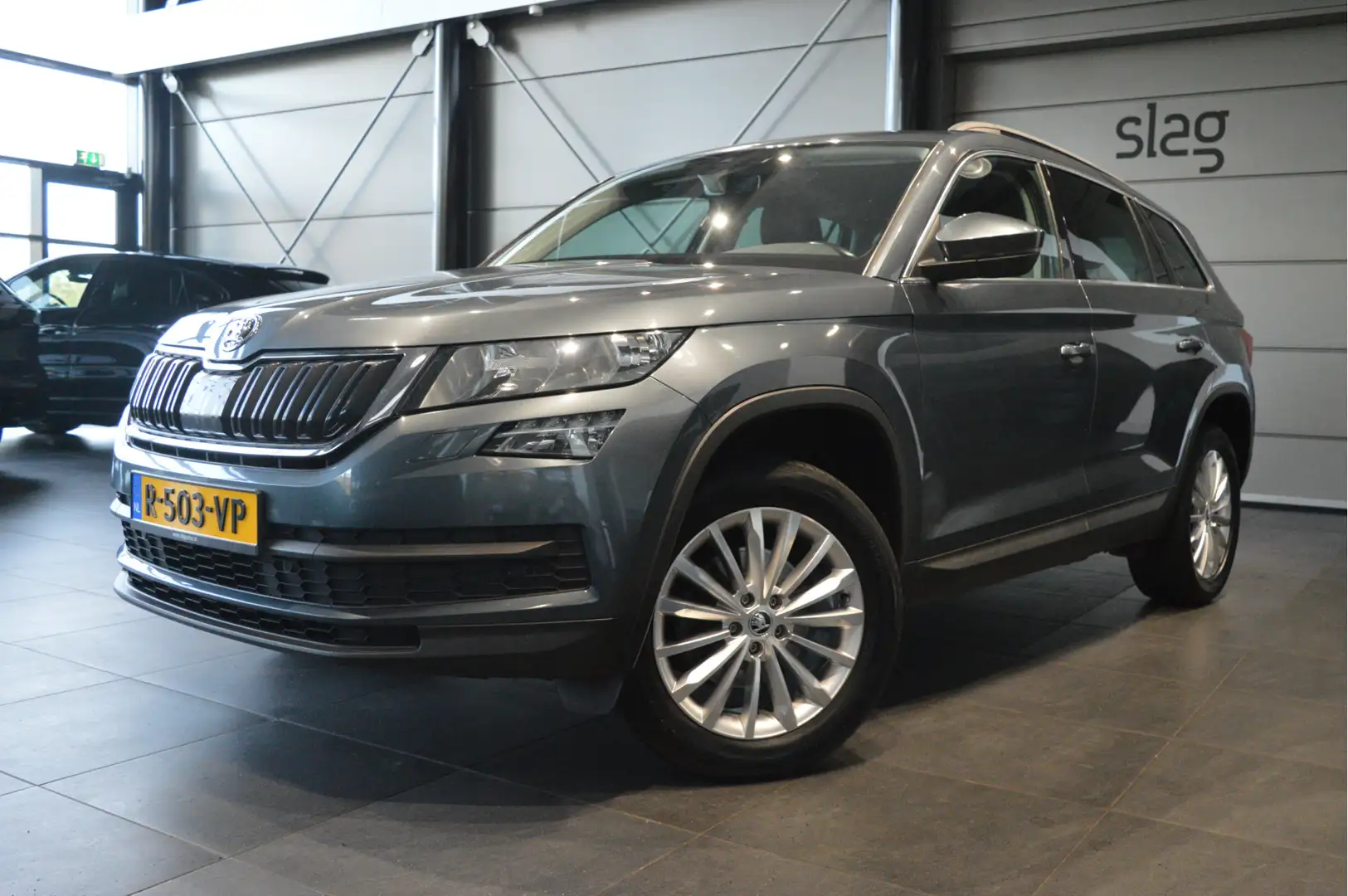 Skoda Kodiaq 1.4 TSI 4x4 Style navi clima cruise trekhaak pdc 1 Gris - 1