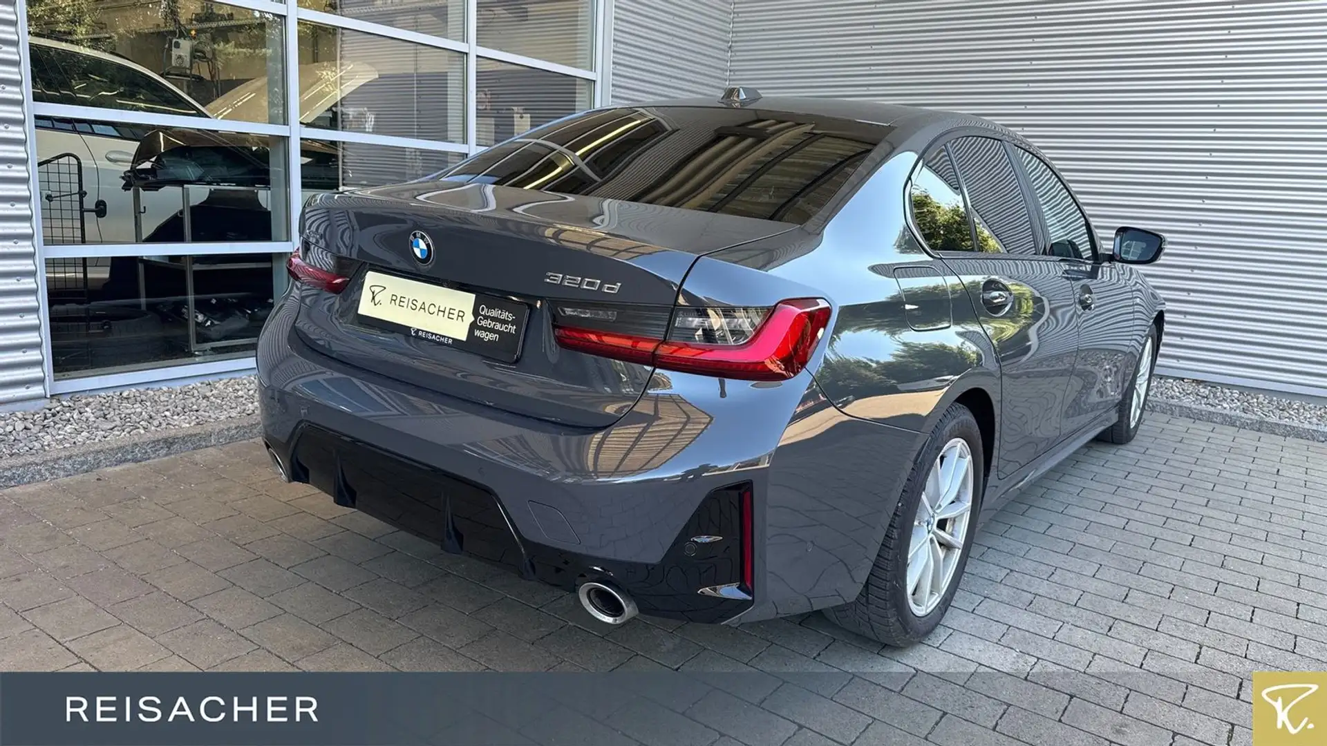 BMW 320 d xDrive M-Sport Navi AHK 360° adLED ACC Grau - 2