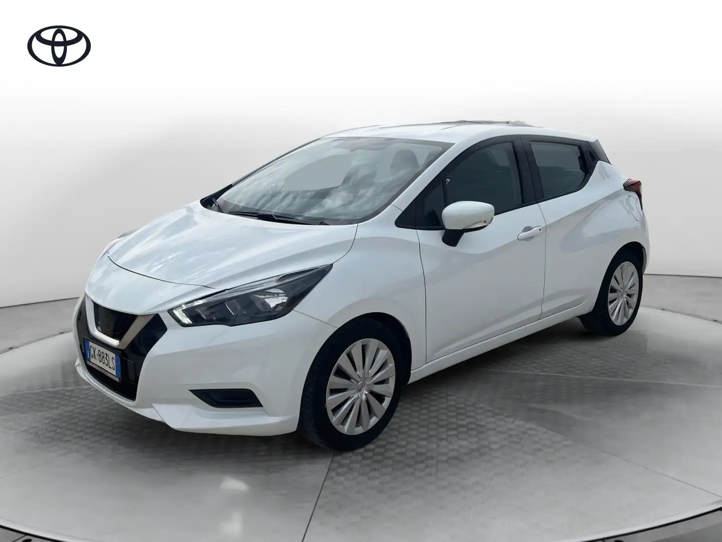 Nissan Micra Micra IG-T 92 5 porte Tekna Weiß - 1