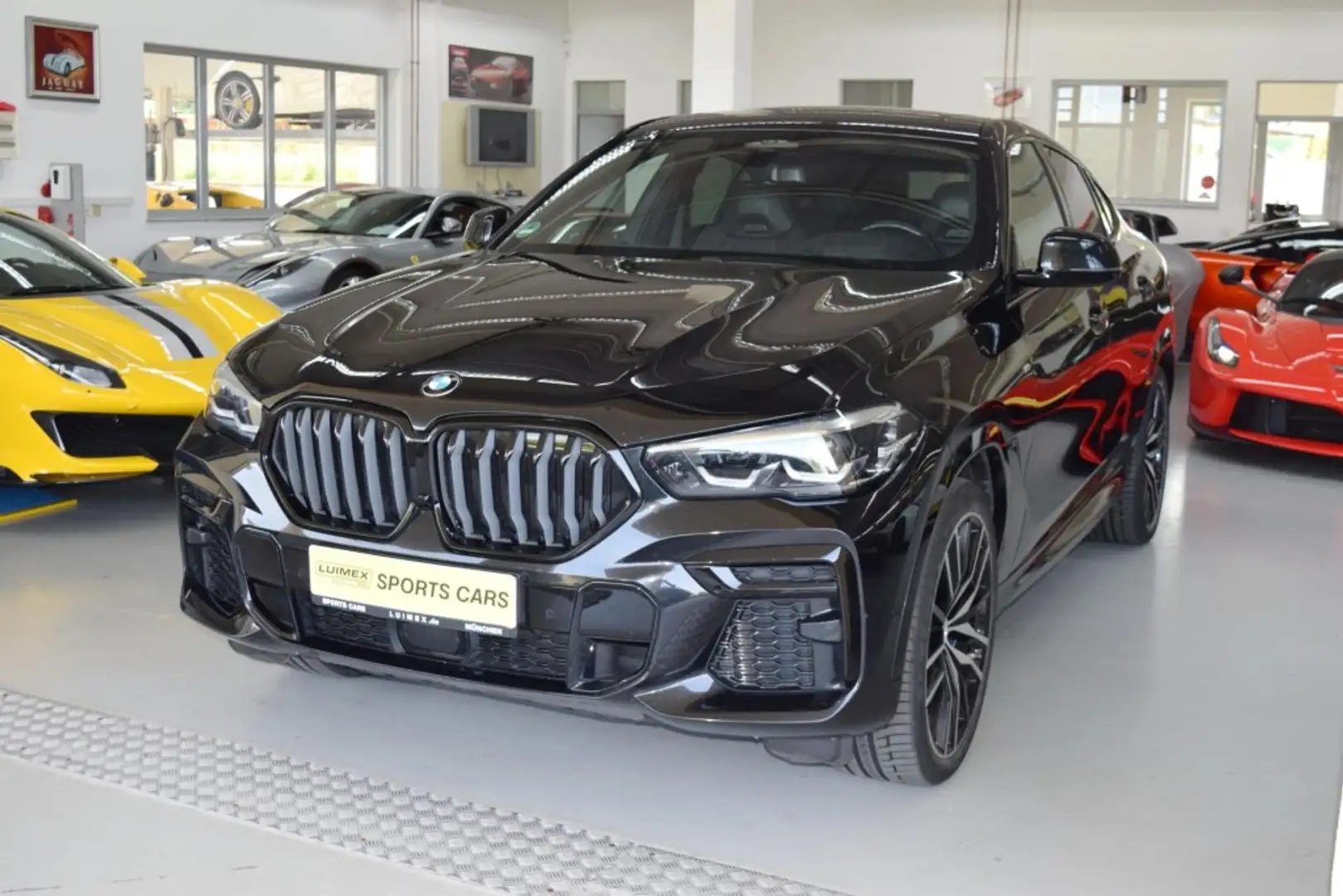 BMW X6 xDr 40d M-Sport 22Z DrAPro H K 2ACHS Sitzlüft Nero - 1