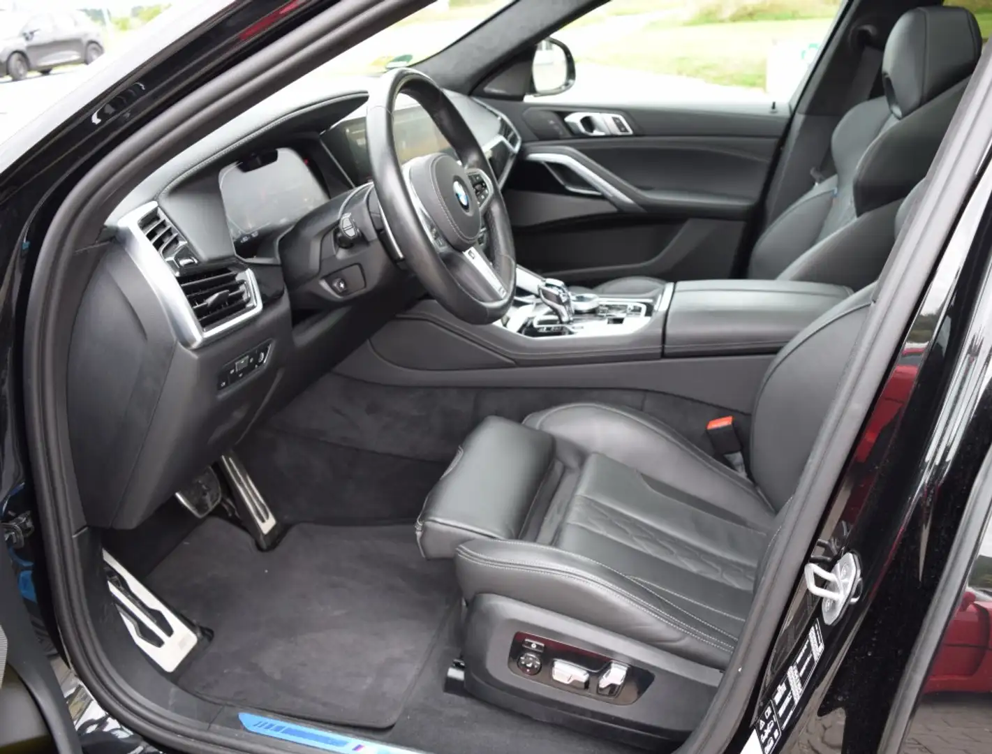 BMW X6 xDr 40d M-Sport 22Z DrAPro H K 2ACHS Sitzlüft Nero - 2