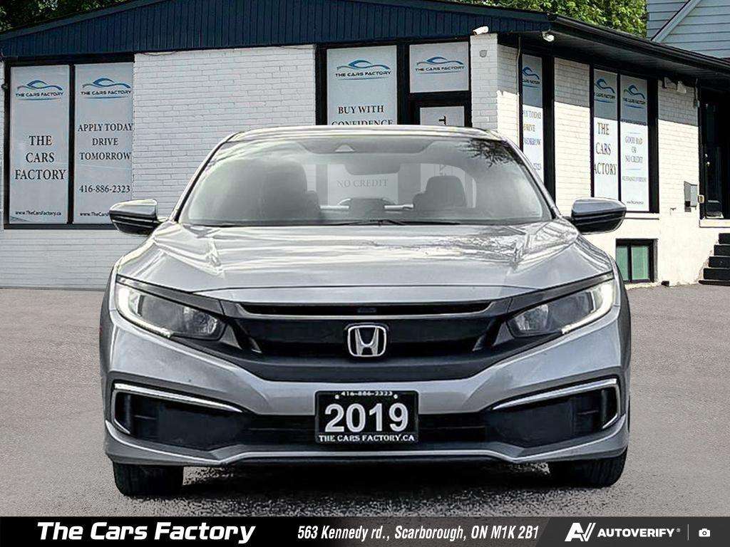 2019 Honda Civic LX 085,870KM Camera / Apple CarPlay / No Accident! — снимка 1