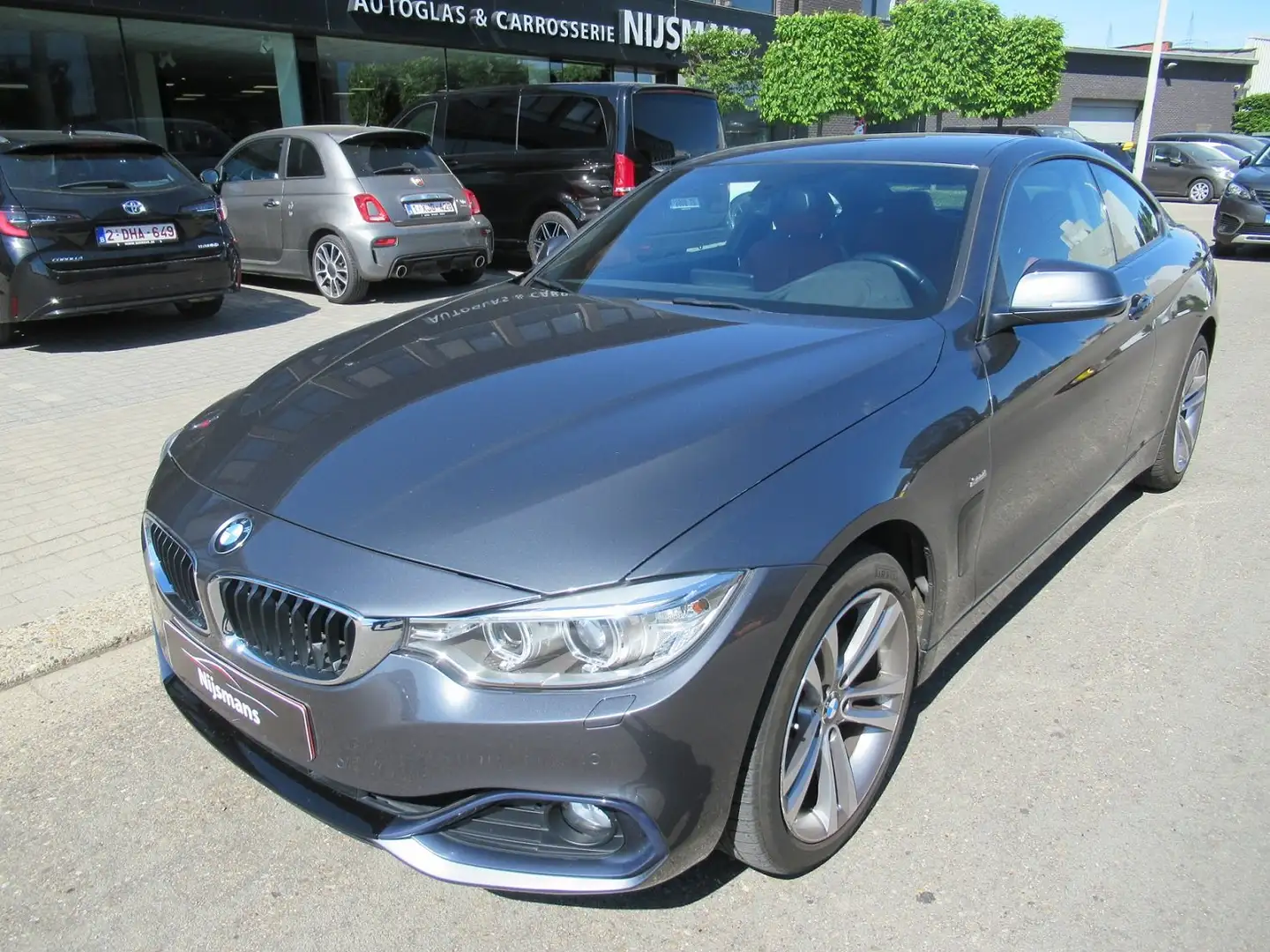 BMW 420 i Coupé xDrive Sportline-HUD-Leder-Xenon-Navi Gri - 1