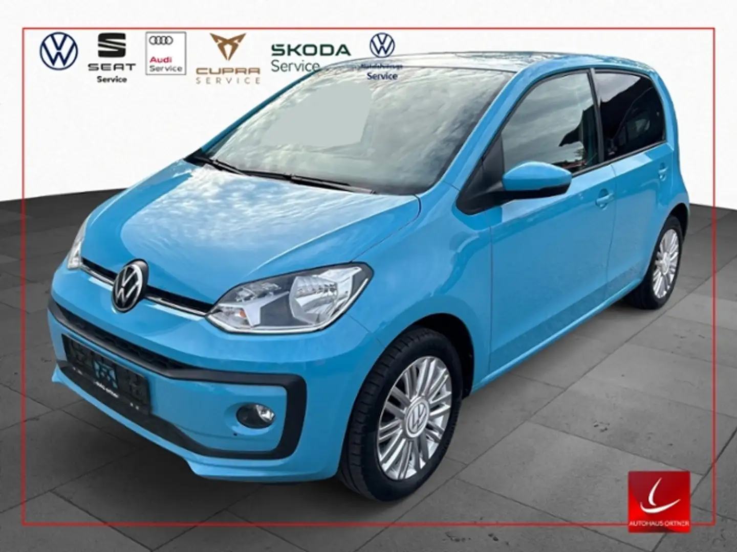Volkswagen up! UNITED KAMERA SHZ DAB KLIMA MAPS AND ALU Blauw - 1