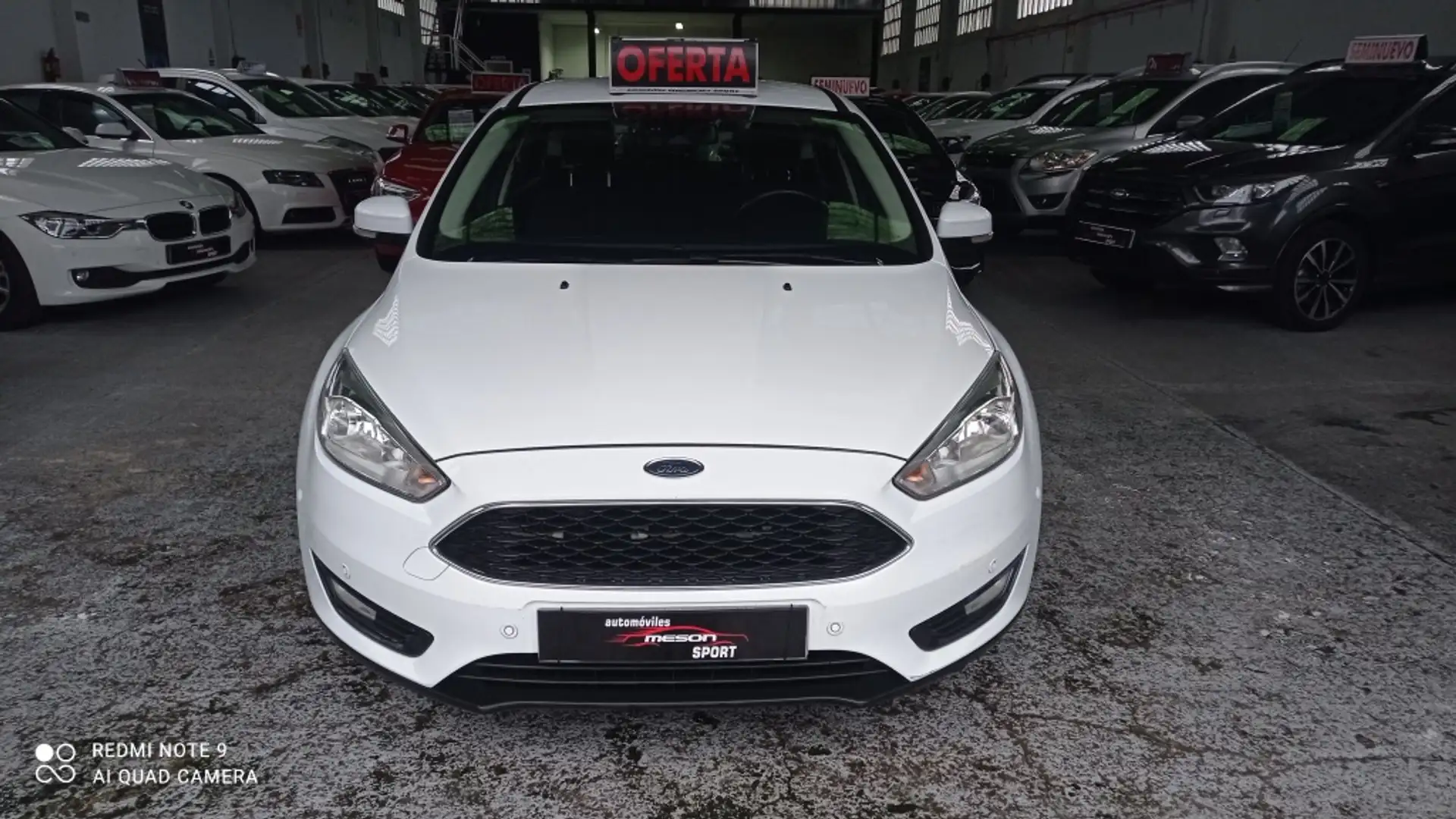 Ford Focus 1.6TDCi Trend+ 115 Blanc - 1