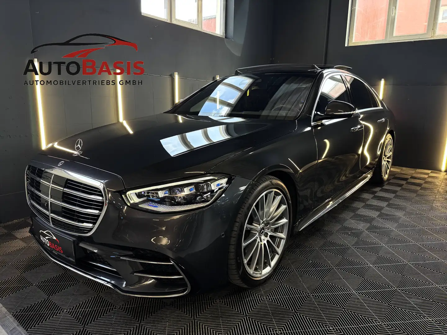 Mercedes-Benz S 400 S 400 d 4Matic 1.Besitz/AMG/Burmester/Chauffeur/Nappa/Alcantara Grau - 1