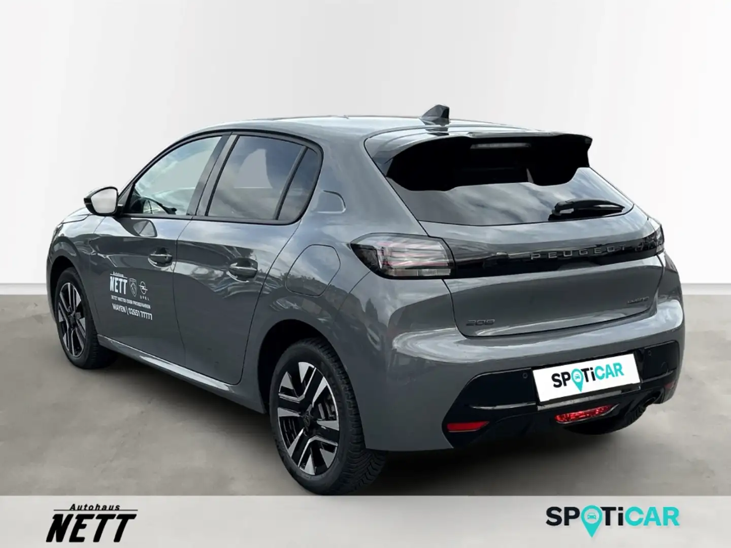 Peugeot 208 Allure Mild-Hybrid e-DSC6 110 Grau - 2