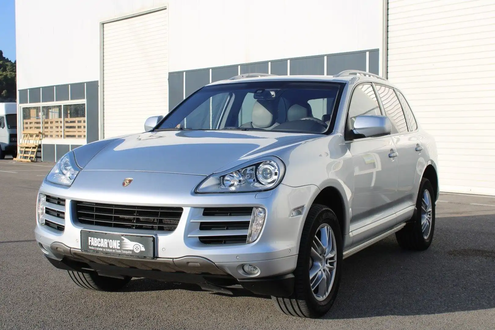 Porsche Cayenne phase 2 - 4.8 v8 385 s garantie 12 mois Gris - 1