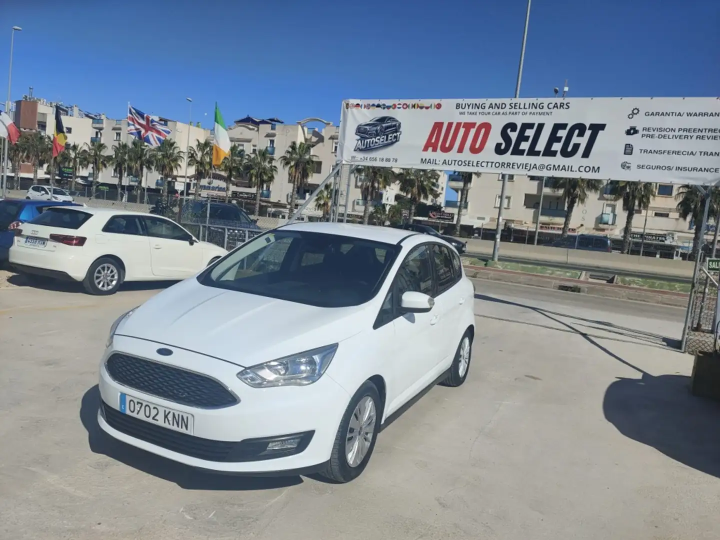 Ford C-Max 1.5TDCi Auto-S&S Trend+ PS 120 Weiß - 1