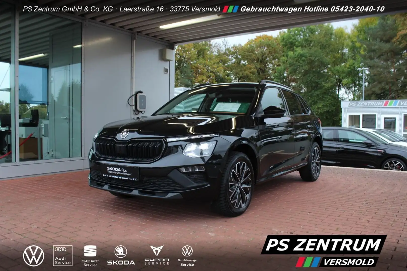 Skoda Kamiq 1.5 TSI DSG Tour LED NAVI SMART-LINK Klima Schwarz - 2