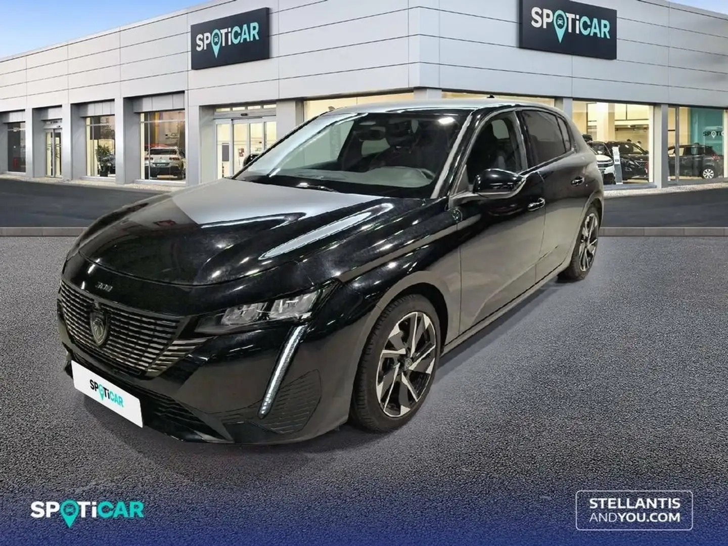 Peugeot 308 1.2 PureTech S&S Allure 130 Noir - 1