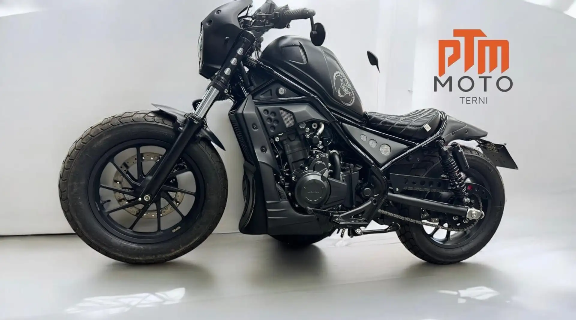 Honda CBX 500 REBEL 500 CUSTOMIZZATA NUOVA tutti gli accessori o Grigio - 1