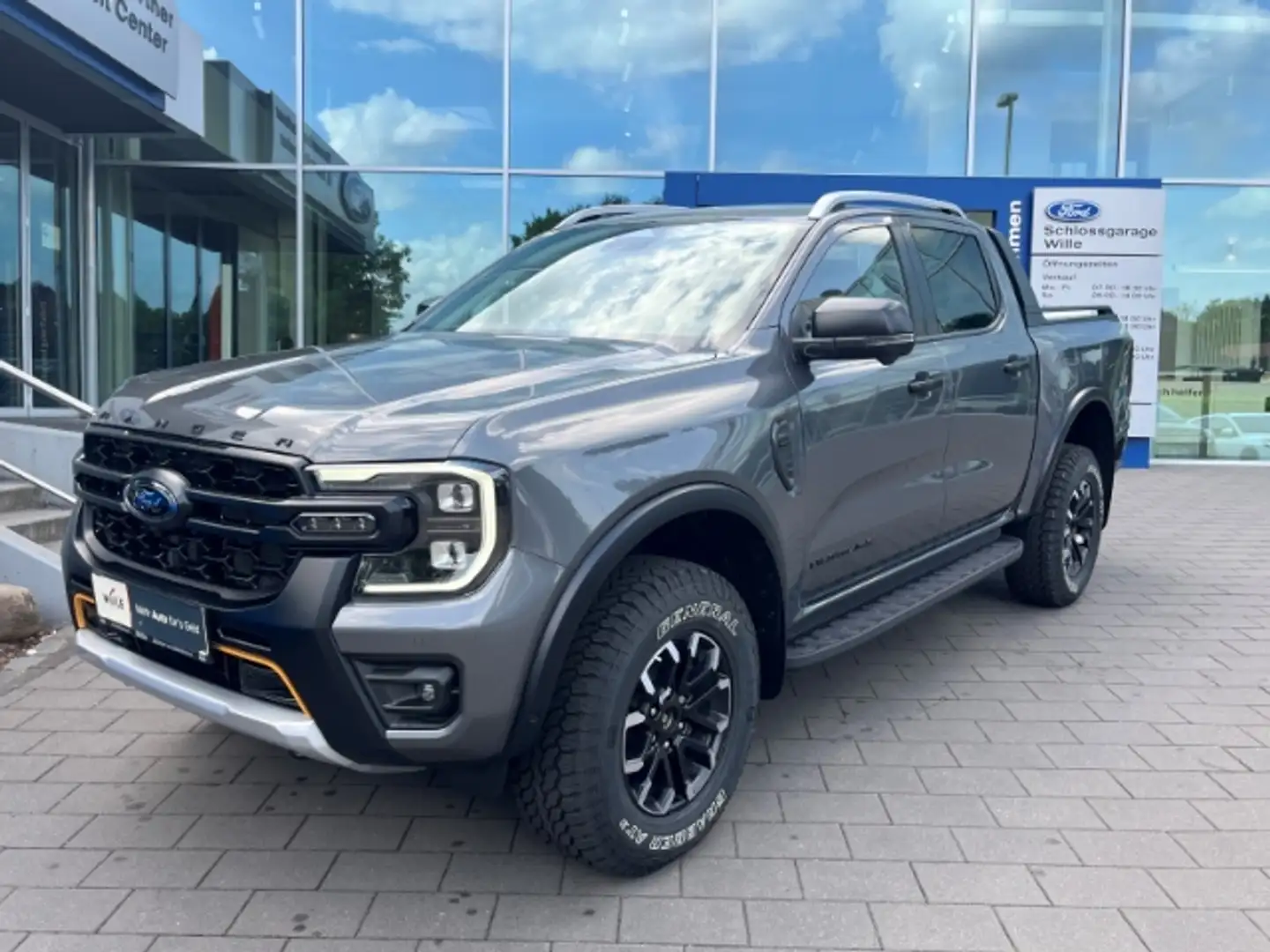 Ford Ranger Wildtrak X e-4WD Doppelkabine elektr.Rollo Komfort Grau - 2