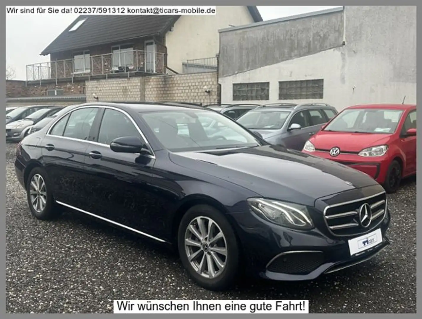 Mercedes-Benz E 200 d *1.Hand,Navi,LED,Kamera,Garantie* Bleu - 2