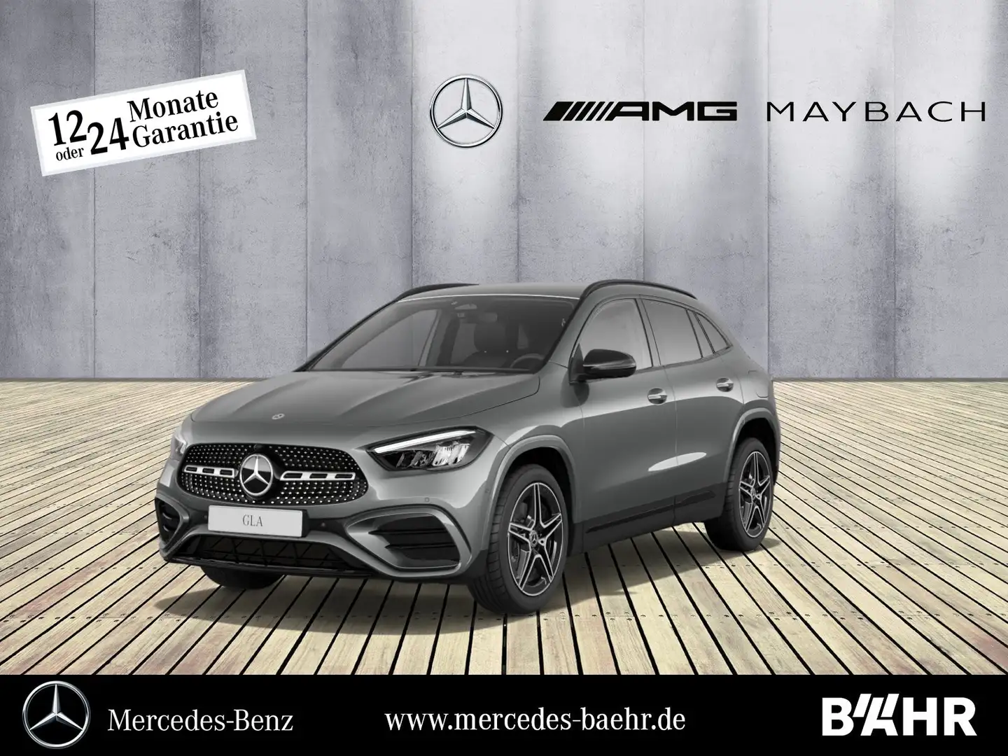 Mercedes-Benz GLA 180 GLA 180 AMG+Night/MBUX/LED/AHK/360°/Totwinkel Grau - 1