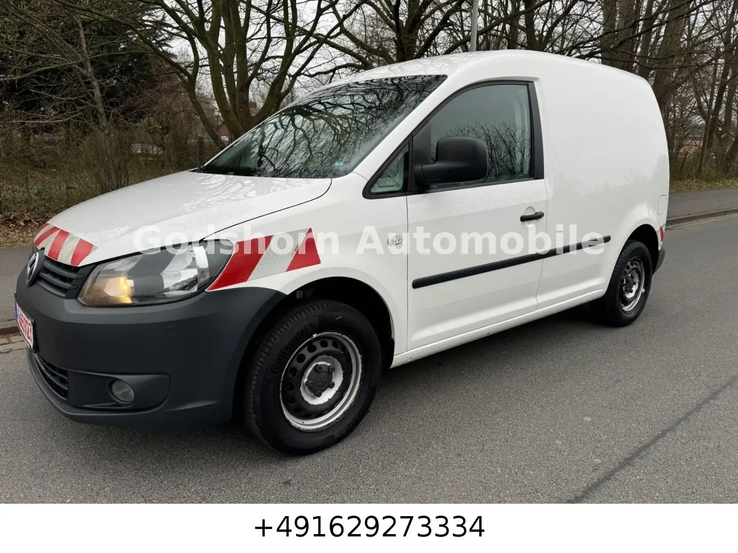 Volkswagen Caddy Kasten/Kombi Kasten 1 Hand/Klima/AHK/Temp Белый - 2