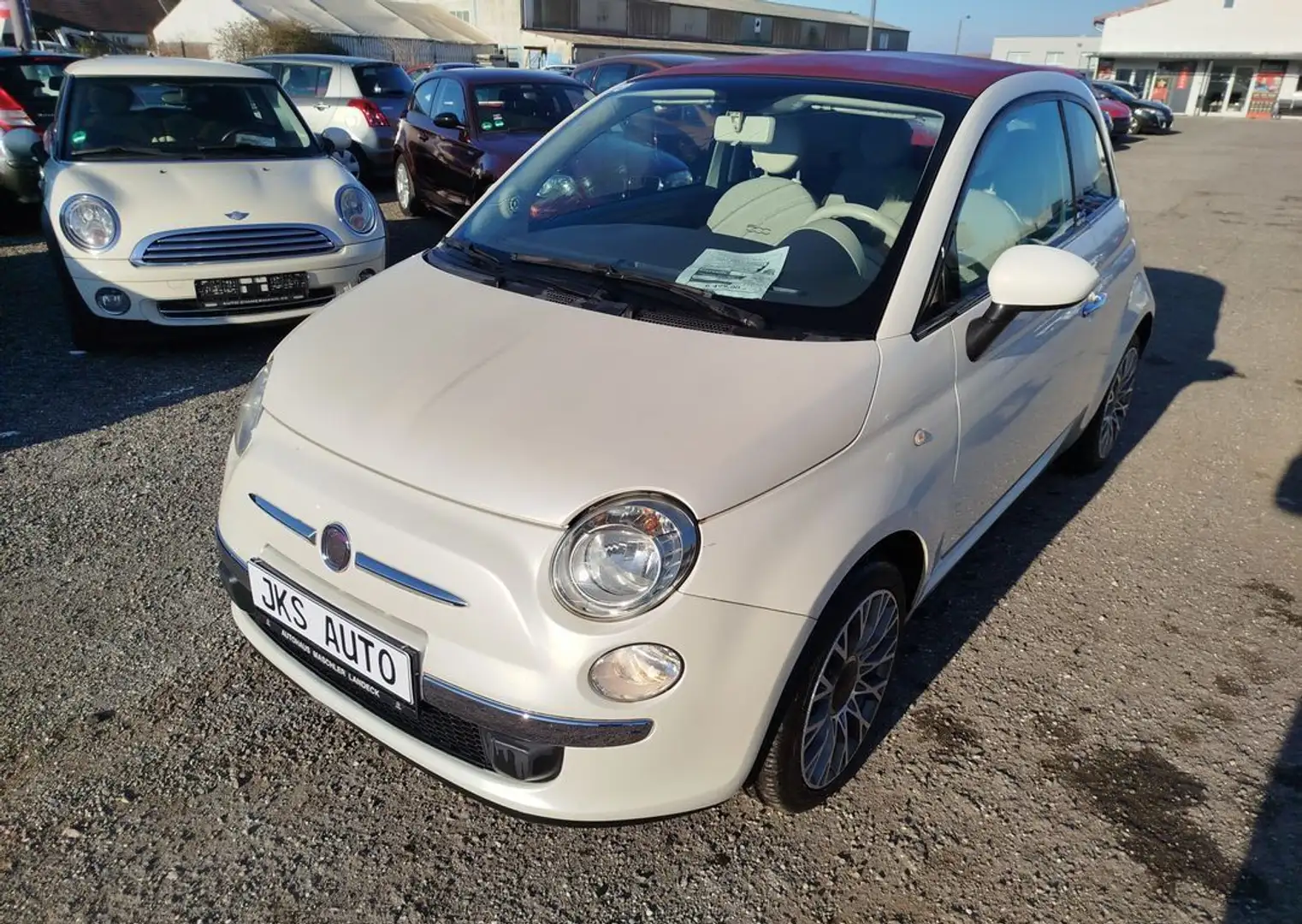 Fiat 500 III CABRIOLET 5001.2 MPi 69 cv Blanc - 1