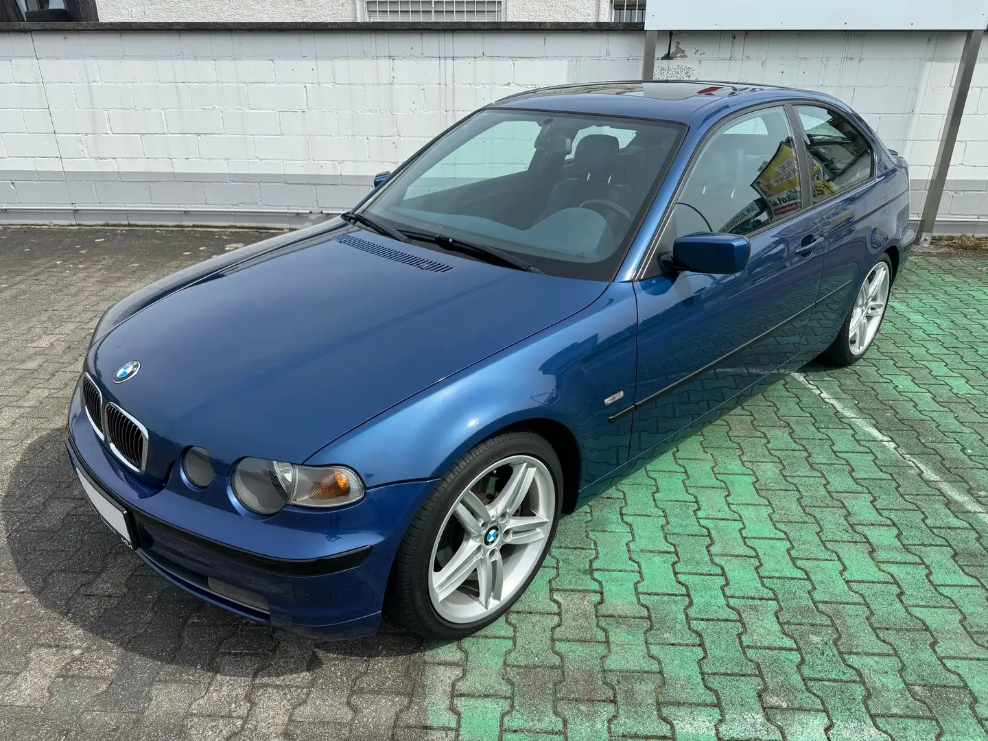 BMW 325 3er 325ti compact Bleu - 2