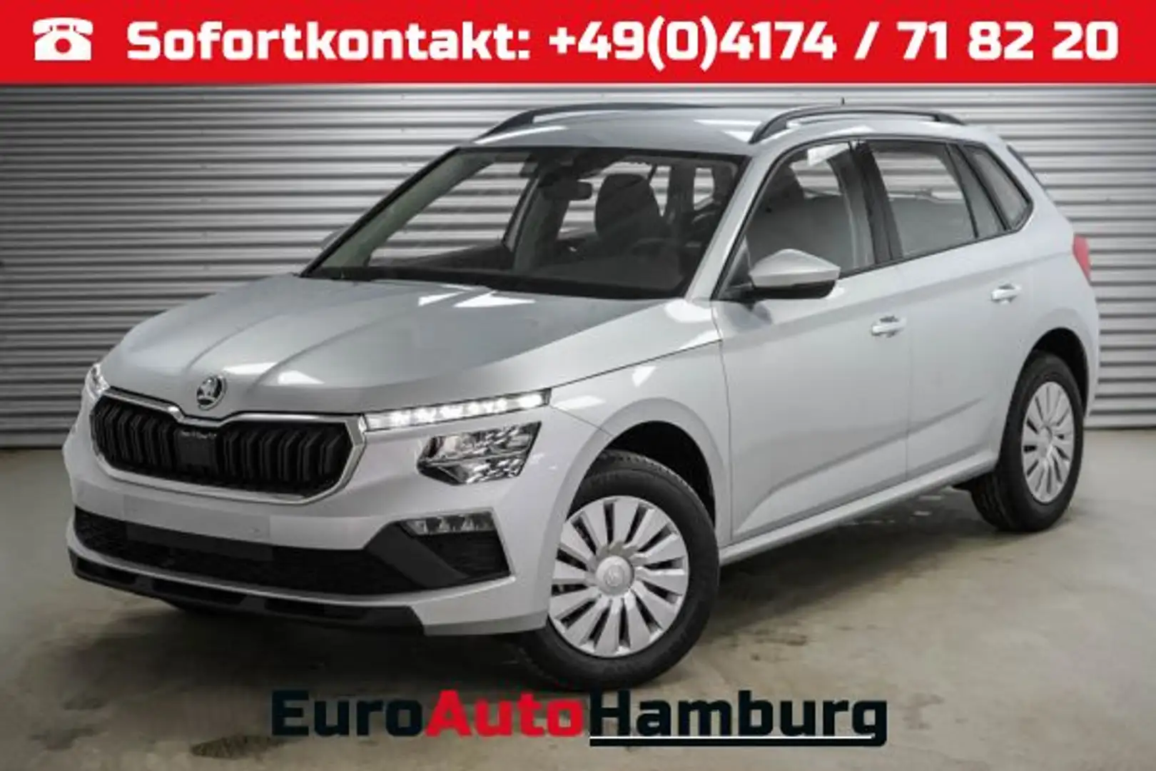 Skoda Kamiq 1,0 TSI DSG Essence - LAGER Silber - 1