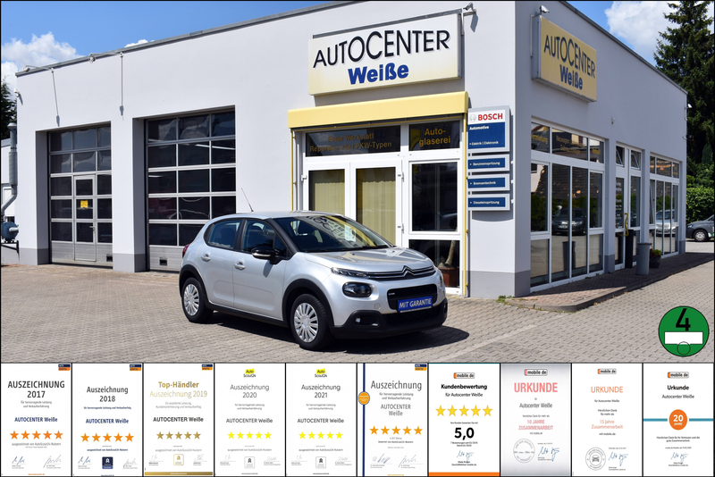 Citroen C3 Feel TÜV-Neu GARANTIE Tempomat Spurhalteassistent