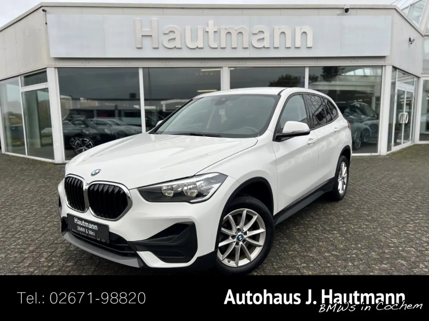 BMW X1 sDrive 18 d +1.HAND+NAVI+TEMPO+SHZ+LM+ Weiß - 1