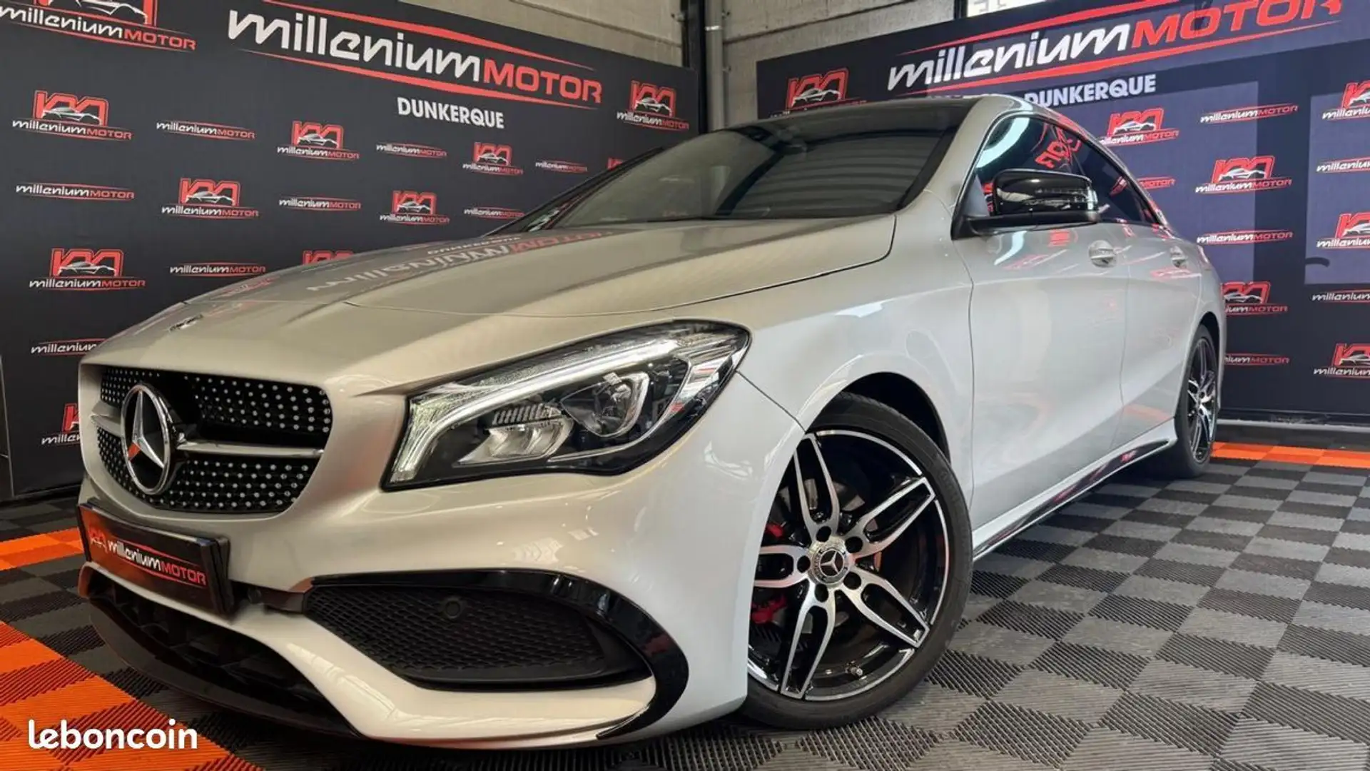 Mercedes-Benz CLA 180 Classe Mercedes 180 fascination pack amg 122 cv garantie 6 mois Gris - 1