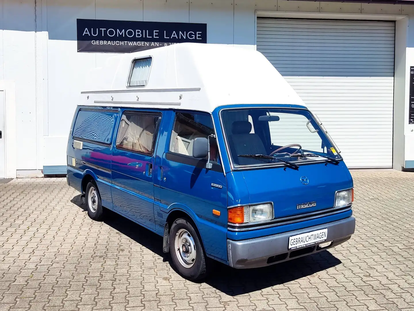 Mazda E Series E 2000 Reimo Hochdach Camper Wohnmobil Van Bus Blau - 1