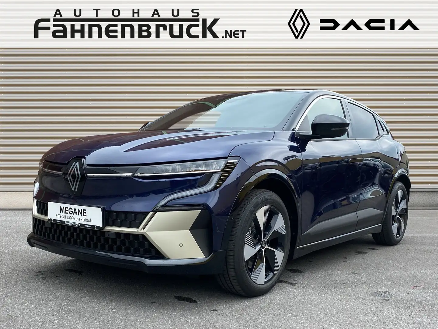 Renault Megane E-Tech 100%E Iconic 220 Comfort Range Blau - 1