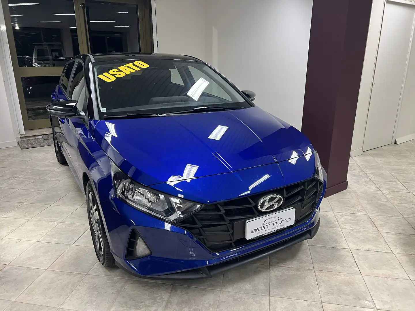 Hyundai i20 1.2 mpi Connectline 84cv mt Bleu - 1