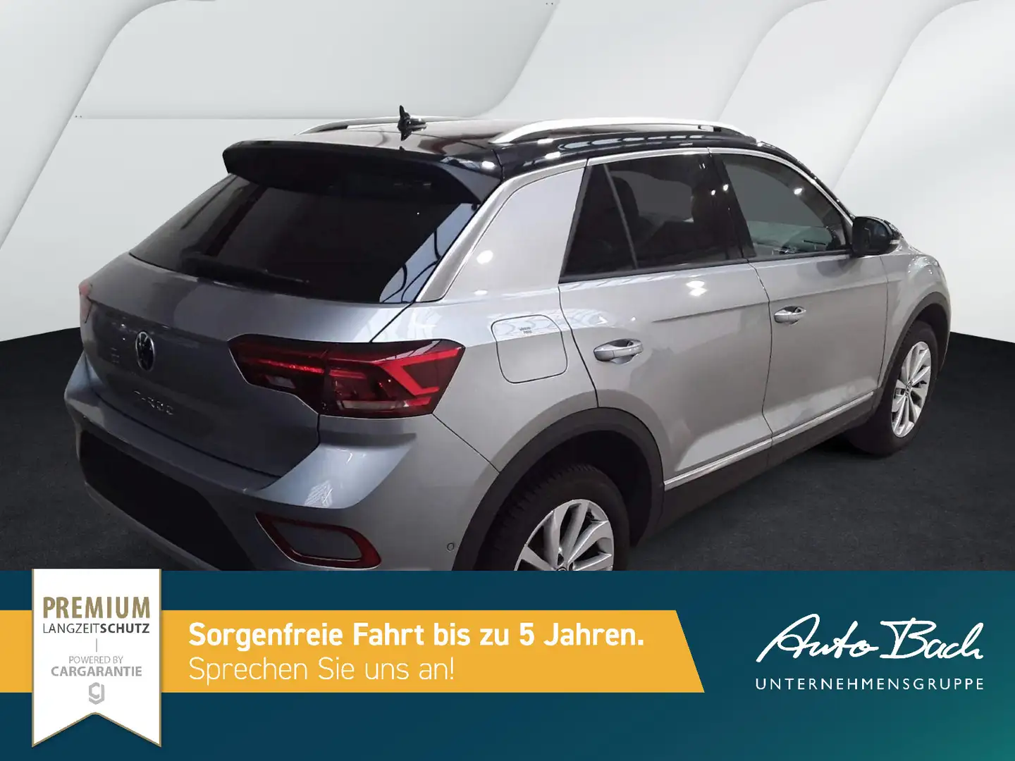 Volkswagen T-Roc 1.5 TSI DSG Style, Navi, LED, AHK, App-Con Silber - 2