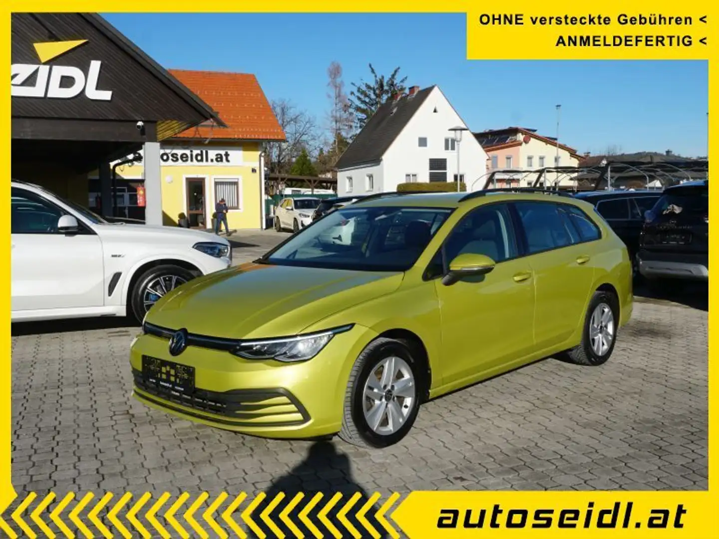 Volkswagen Golf Variant 2,0 TDI Life *2022er+NAVI+KAMERA* Gelb - 1